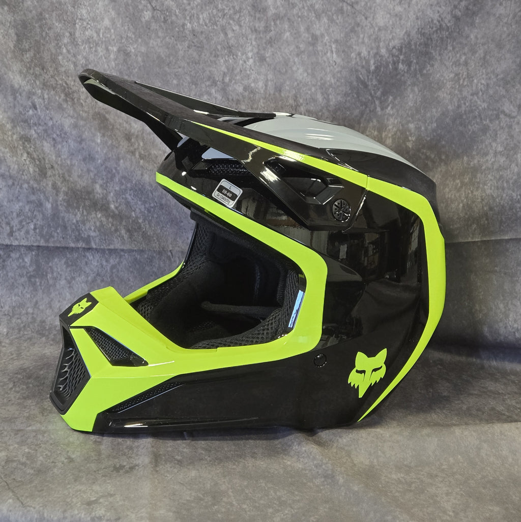 V1 FLOW HELMET [BLK/YLW]