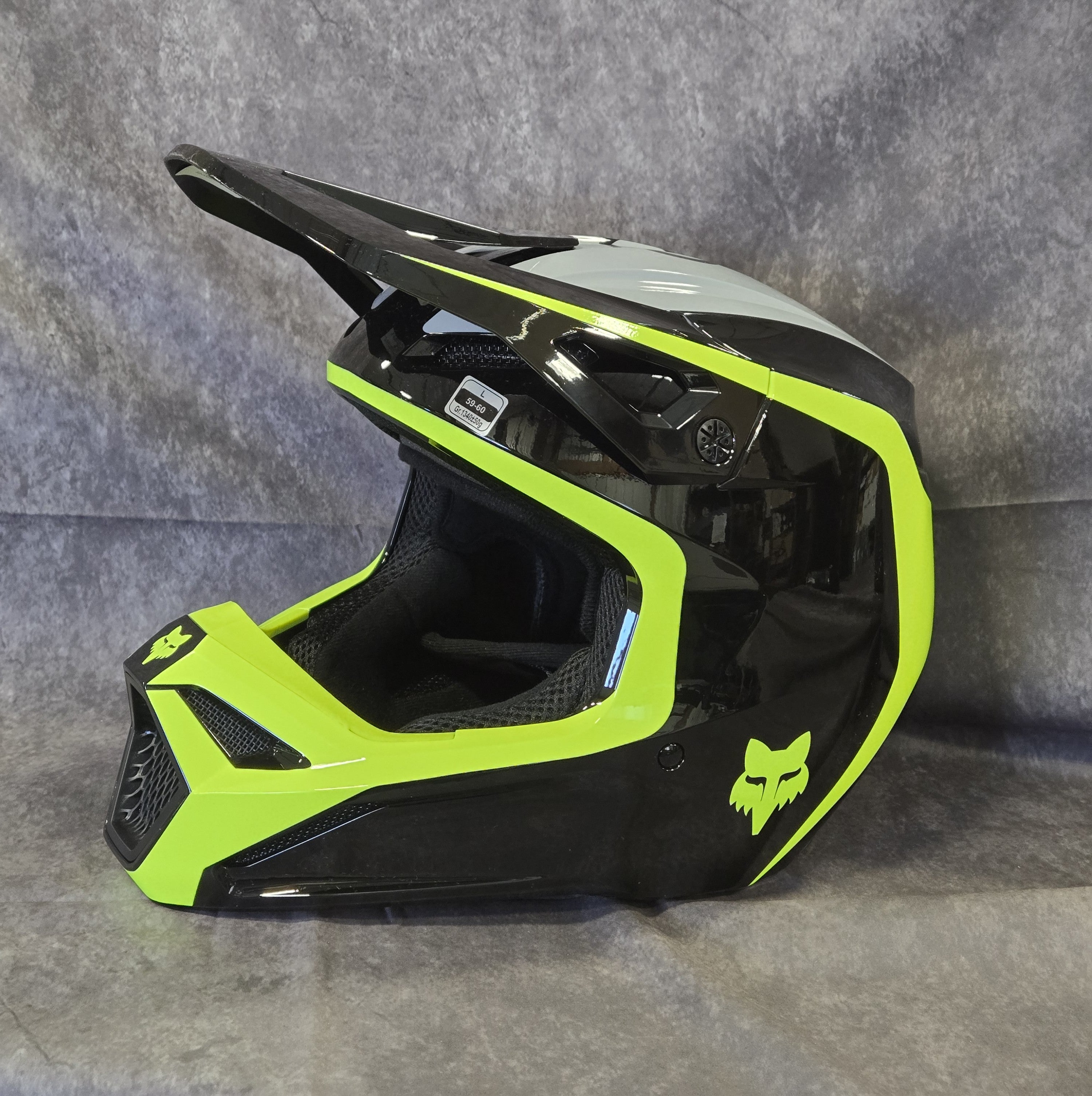 V1 FLOW HELMET [BLK/YLW]