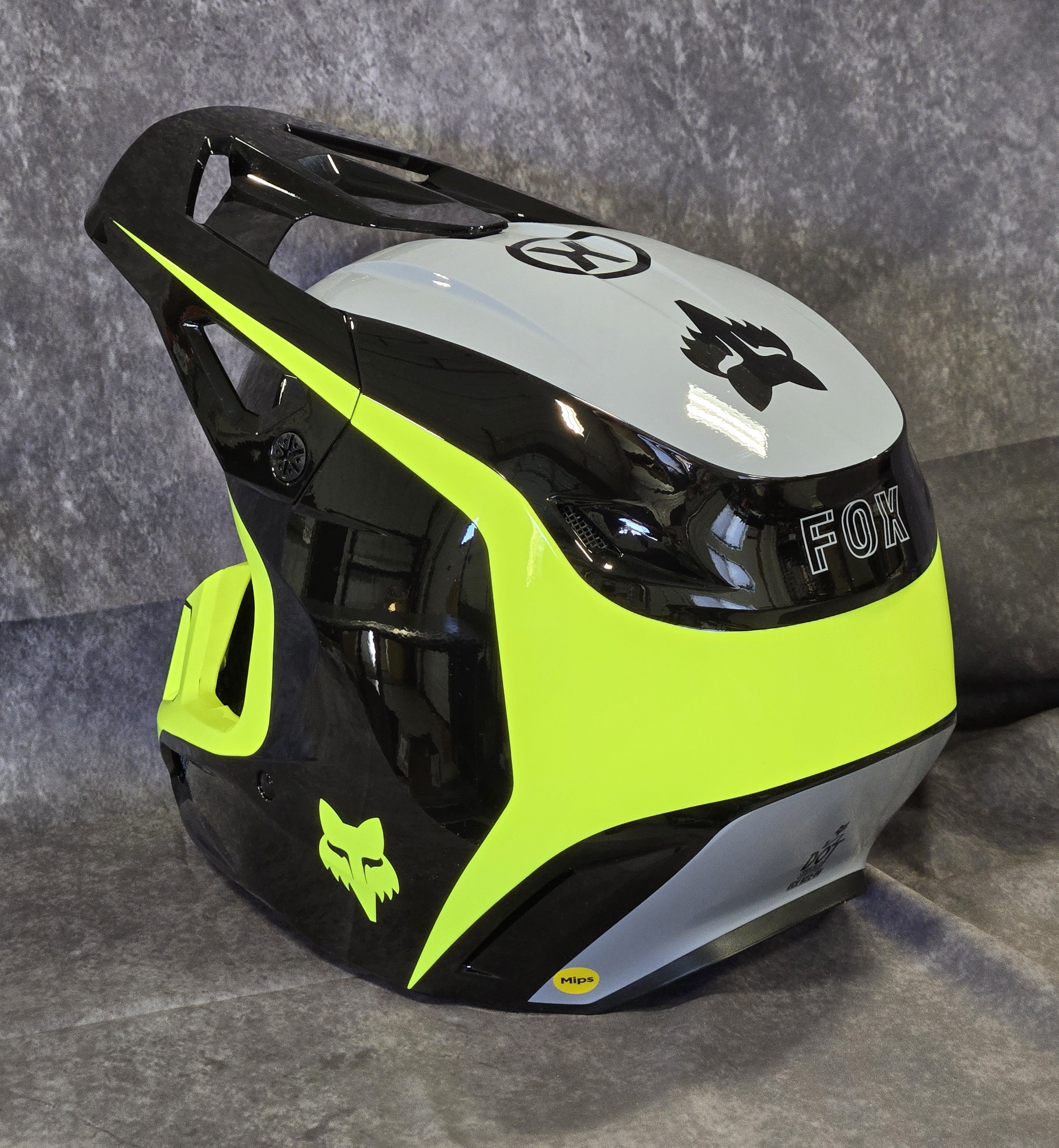 V1 FLOW HELMET [BLK/YLW]