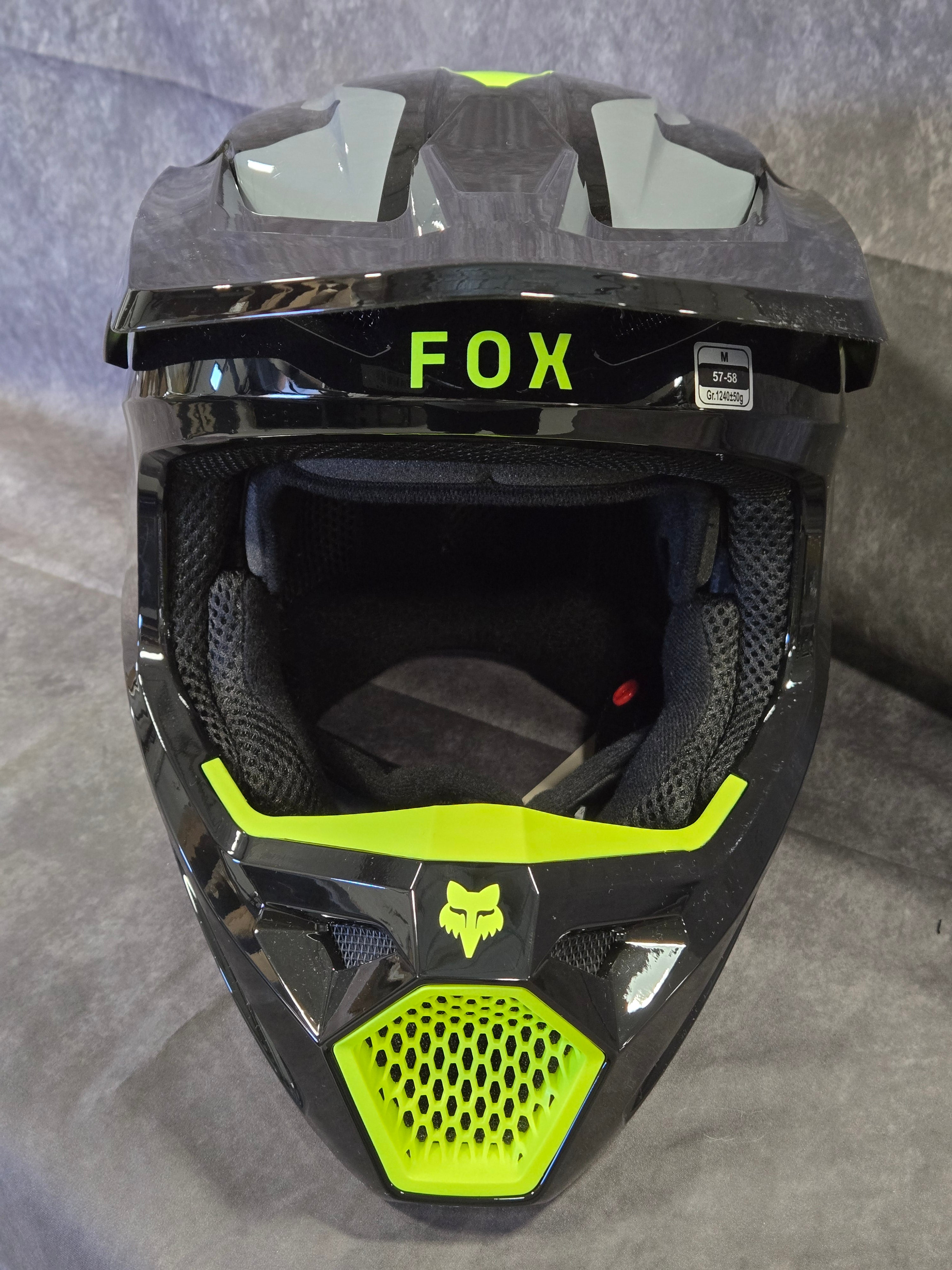 V1 LEAN HELMET [GRY/YLW]