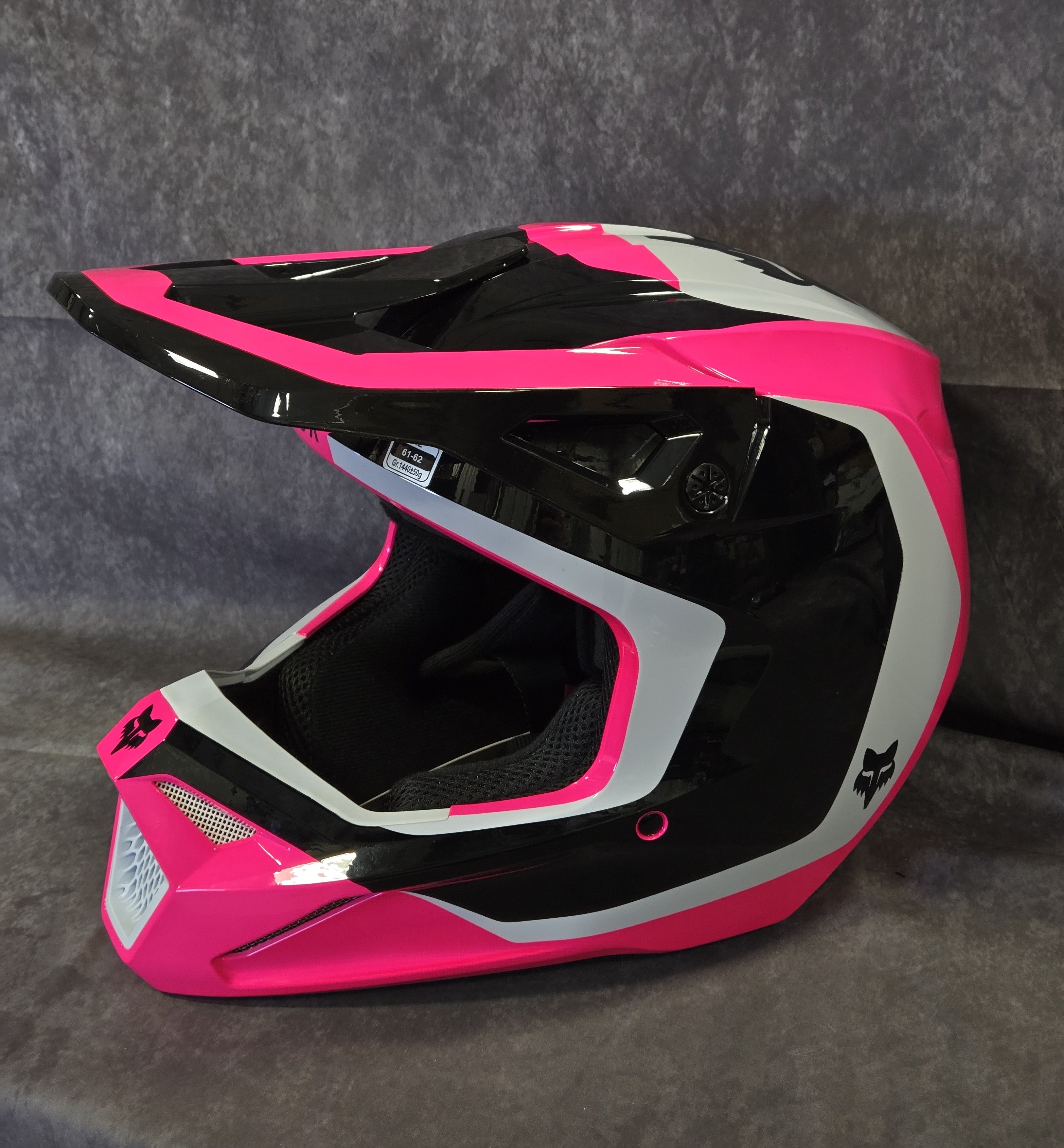 V1 NITRO HELMET [BLK/PNK]