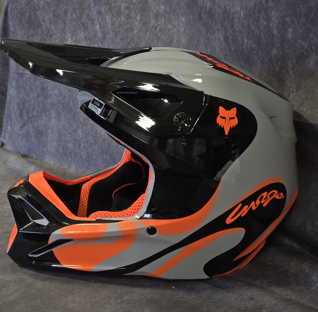 V1 EMOTION HELMET [STL GRY]