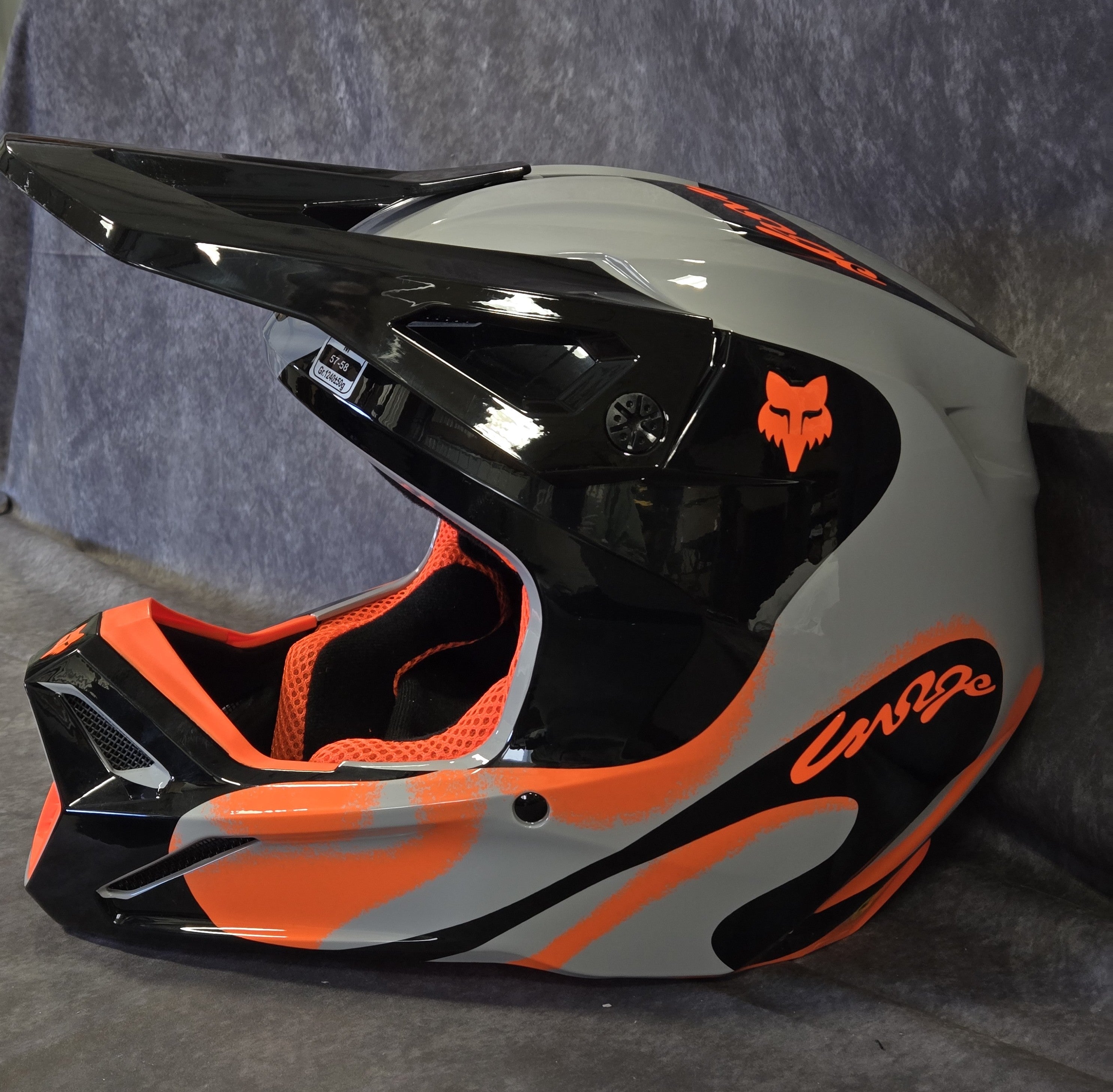 V1 EMOTION HELMET [STL GRY]