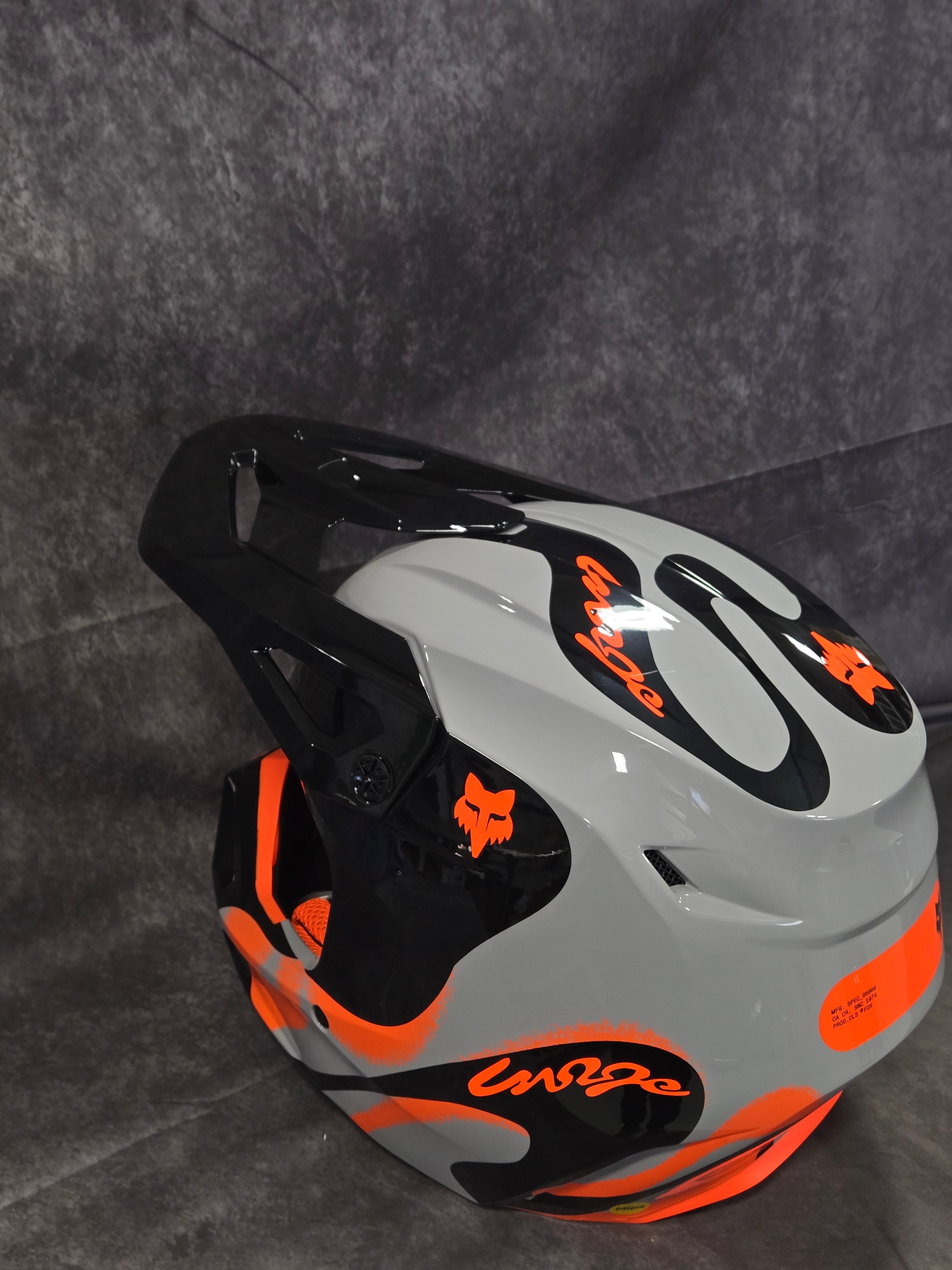 V1 EMOTION HELMET [STL GRY]