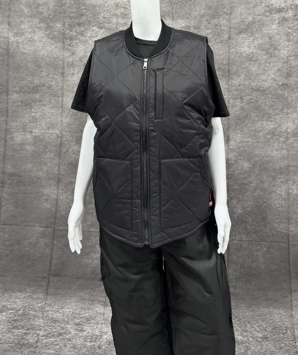 TOUGH DUCK FREEZER QUILTED VEST WITH INSULATION