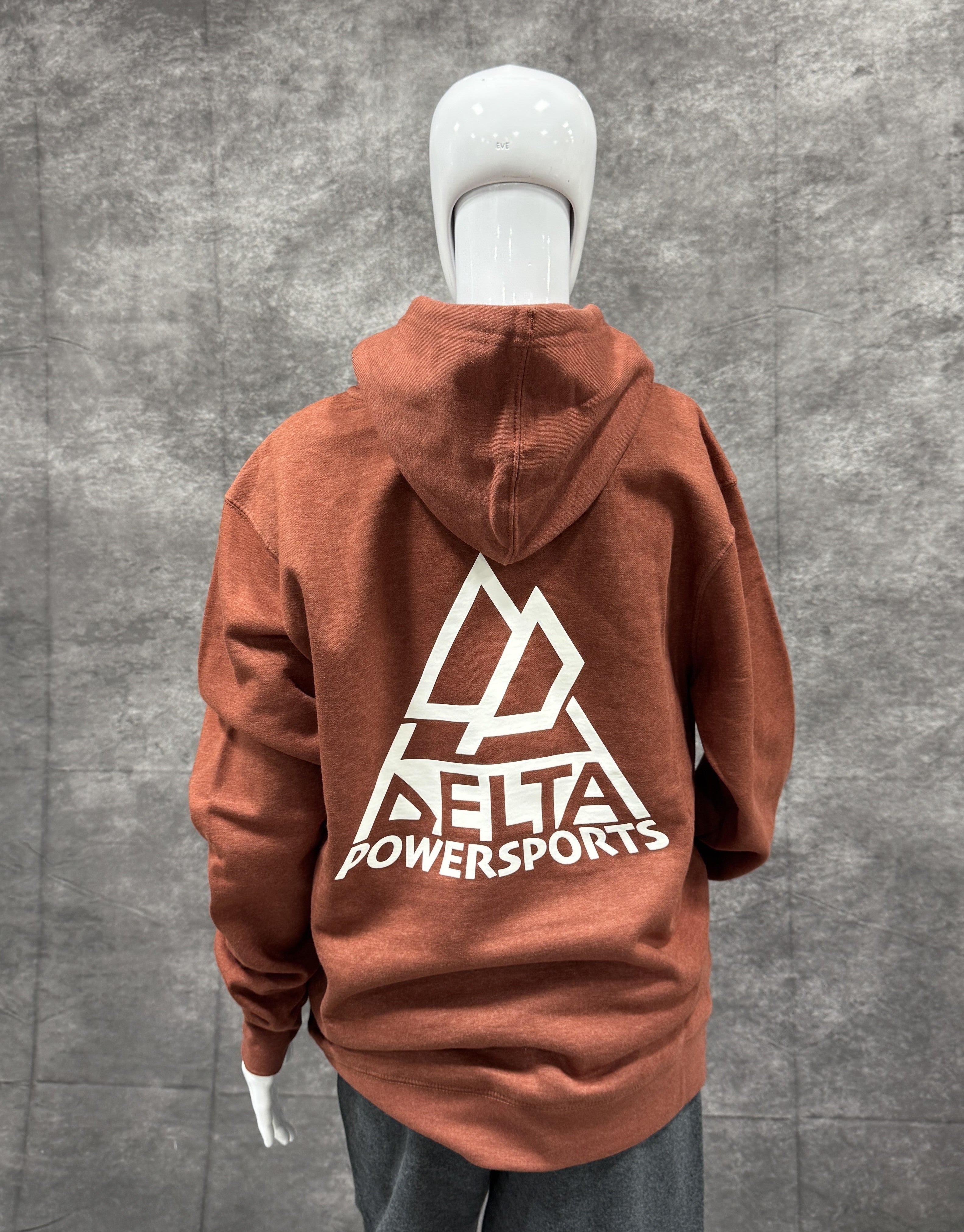DPS-HOODIE HEATHERED RUSSET
