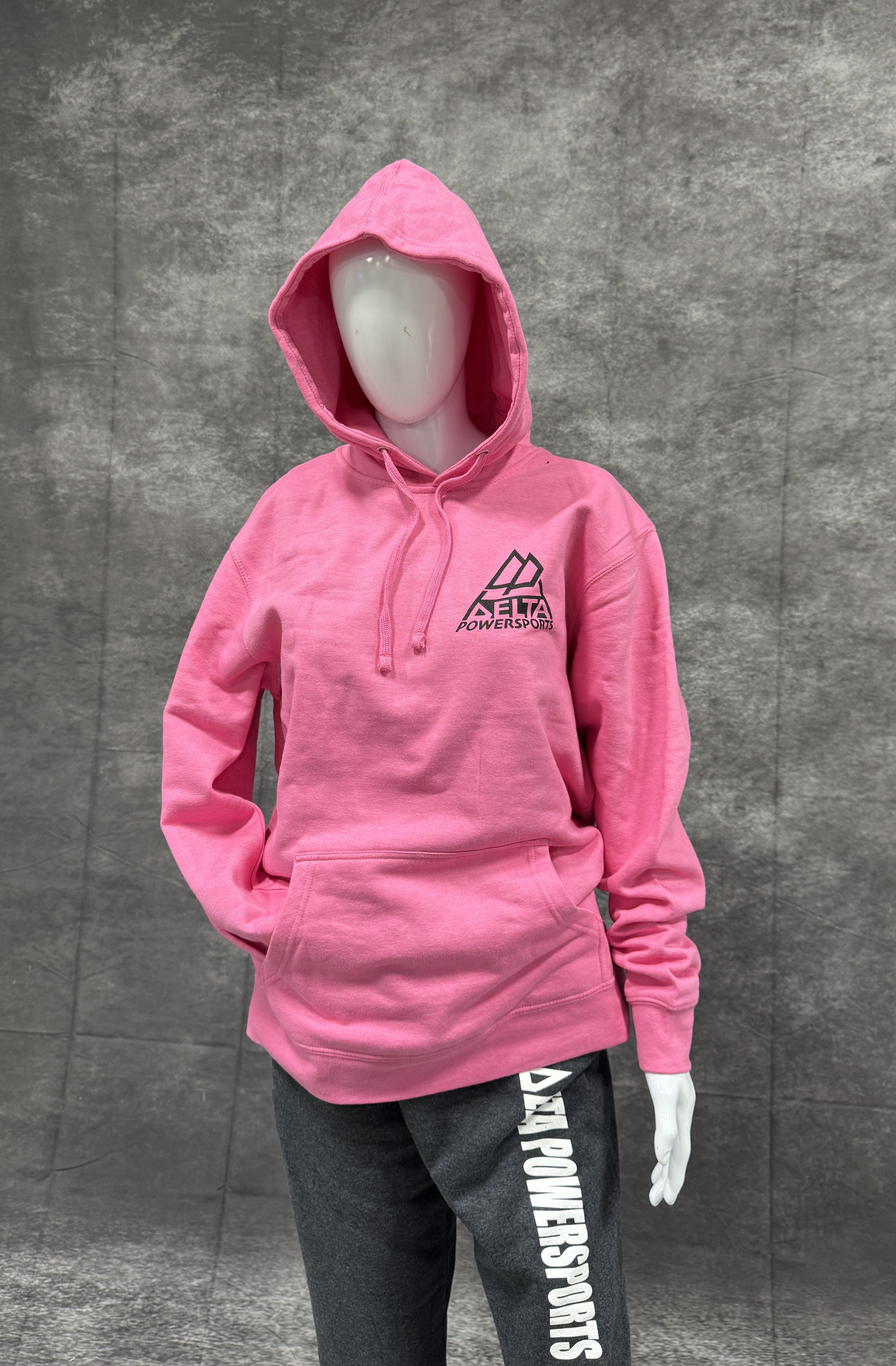 DPS-HOODIE AWARENESS PINK HEATHER