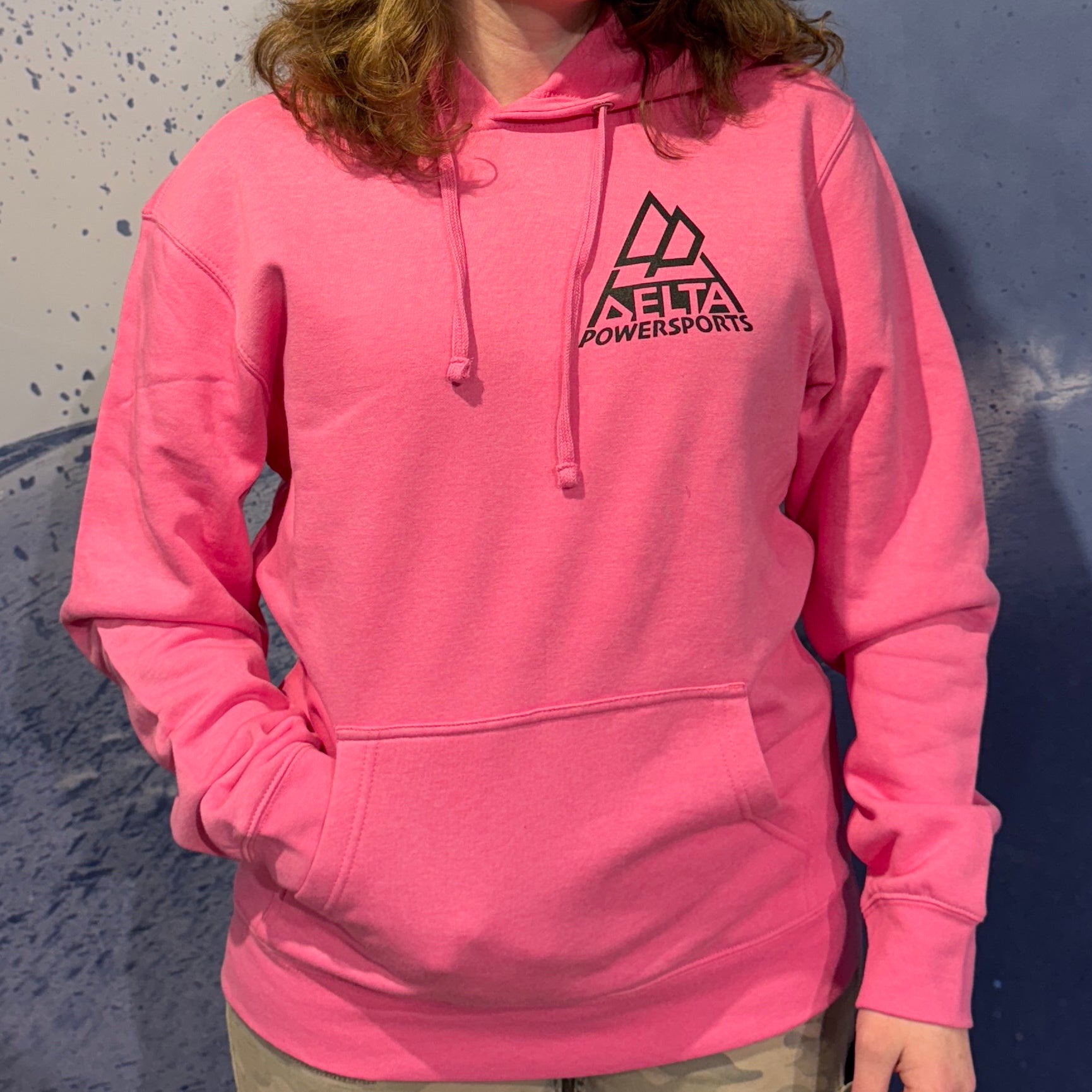 DELTA POWERSPORTS HOODIE AWARENESS PINK
