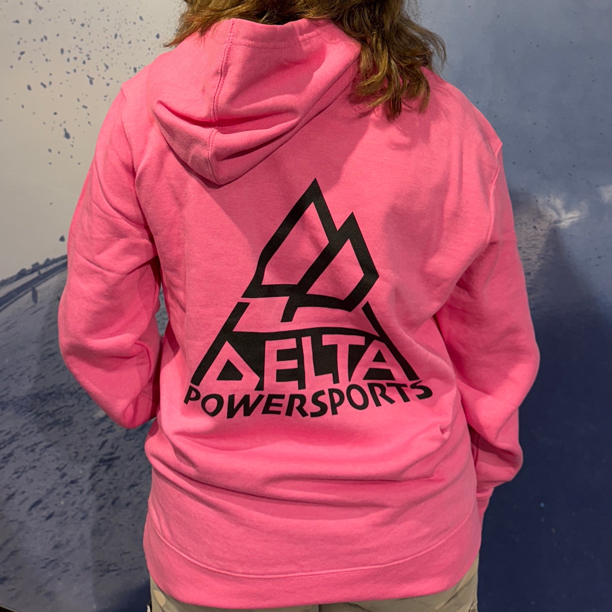 DELTA POWERSPORTS HOODIE AWARENESS PINK
