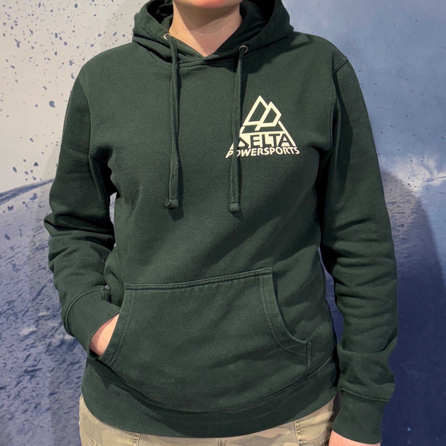 DELTA POWERSPORTS HOODIE FOREST GREEN